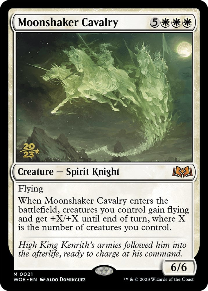 Moonshaker Cavalry [Wilds of Eldraine Prerelease Promos] | Amazing Games TCG