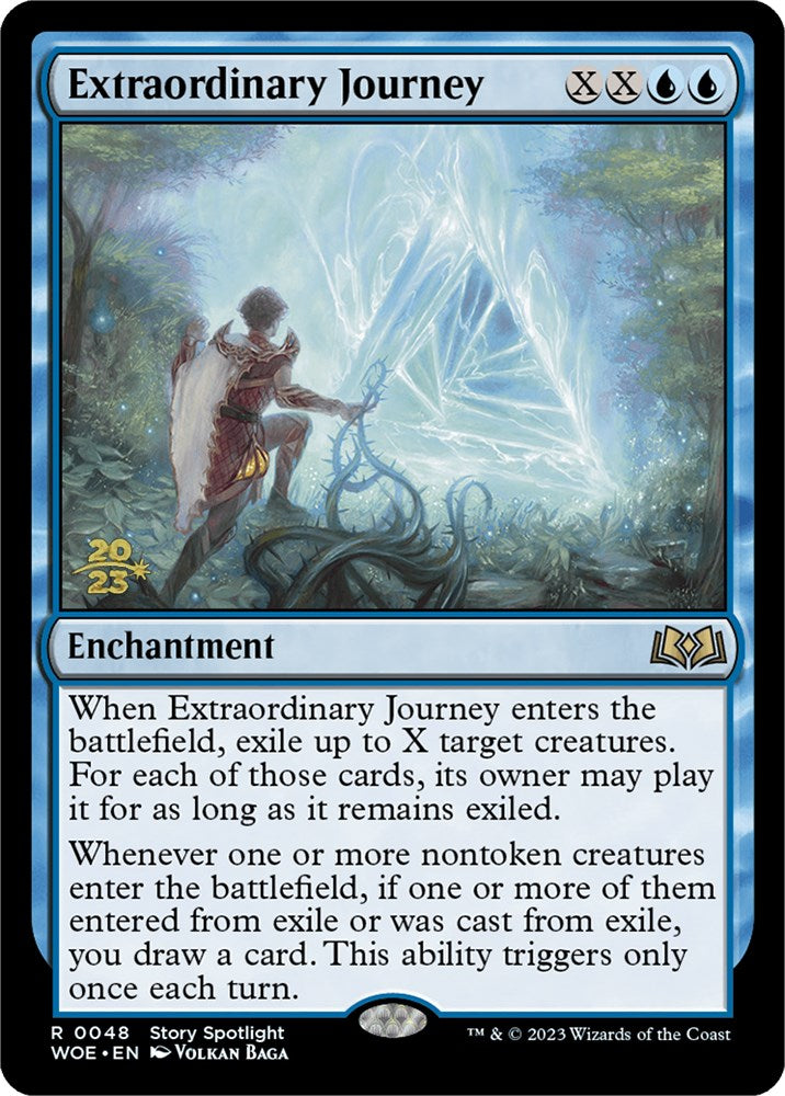 Extraordinary Journey [Wilds of Eldraine Prerelease Promos] | Amazing Games TCG