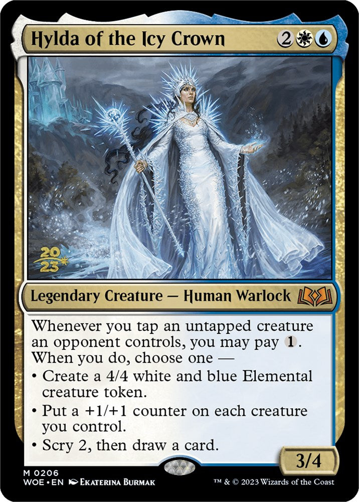 Hylda of the Icy Crown [Wilds of Eldraine Prerelease Promos] | Amazing Games TCG