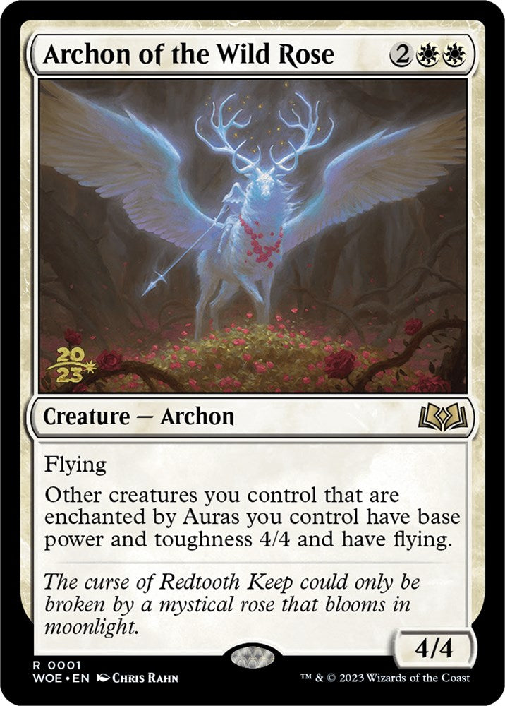 Archon of the Wild Rose [Wilds of Eldraine Prerelease Promos] | Amazing Games TCG
