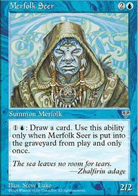 Merfolk Seer [Mirage] | Amazing Games TCG