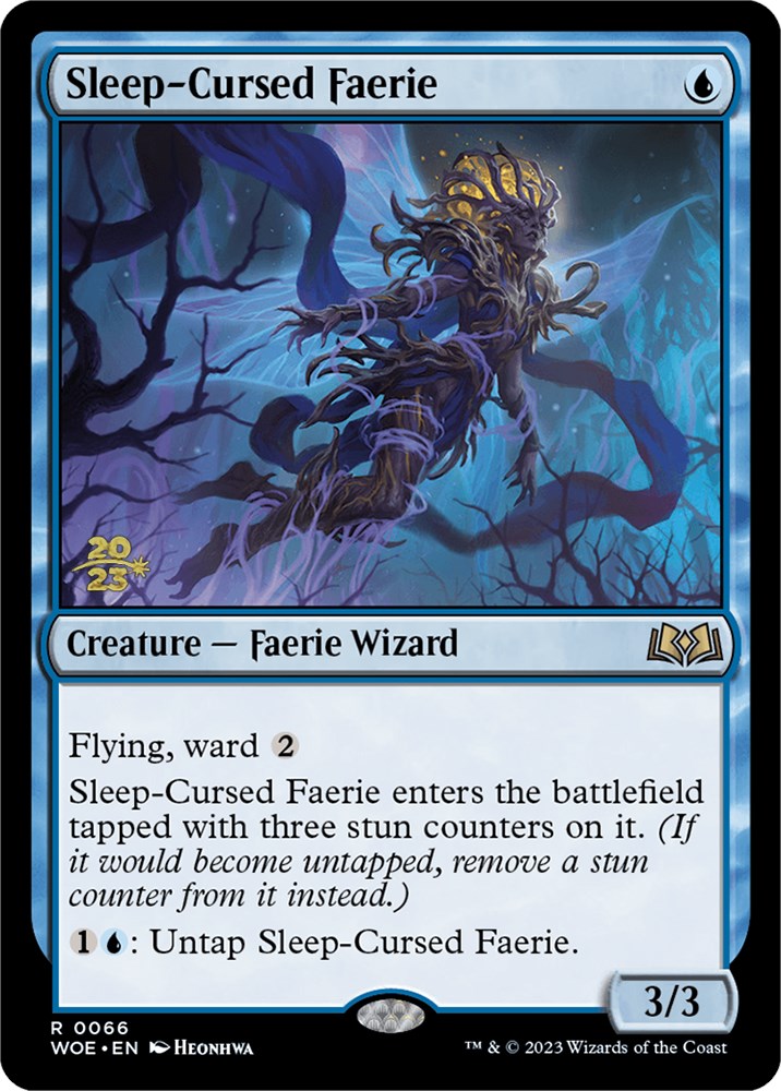 Sleep-Cursed Faerie [Wilds of Eldraine Prerelease Promos] | Amazing Games TCG