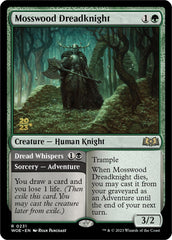 Mosswood Dreadknight // Dread Whispers [Wilds of Eldraine Prerelease Promos] | Amazing Games TCG