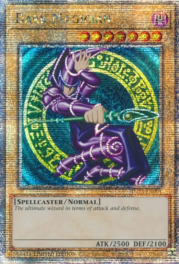 Dark Magician [TN23-EN001] Quarter Century Secret Rare | Amazing Games TCG