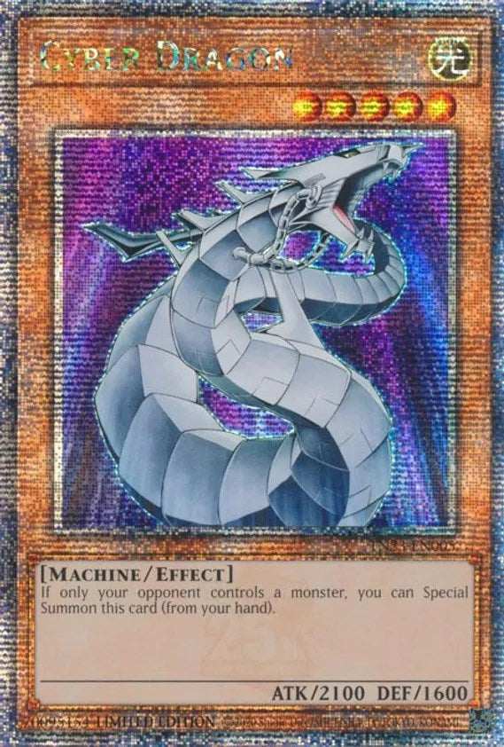 Cyber Dragon [TN23-EN005] Quarter Century Secret Rare | Amazing Games TCG