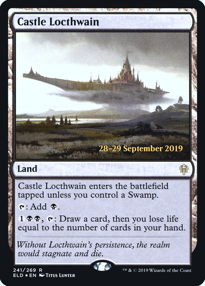 Castle Locthwain  [Throne of Eldraine Prerelease Promos] | Amazing Games TCG