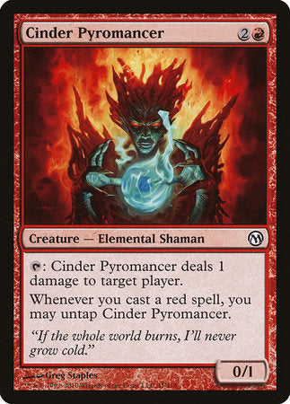 Cinder Pyromancer [Duels of the Planeswalkers] | Amazing Games TCG