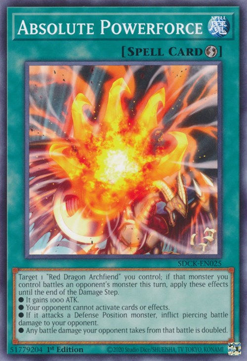 Absolute Powerforce [SDCK-EN025] Common | Amazing Games TCG