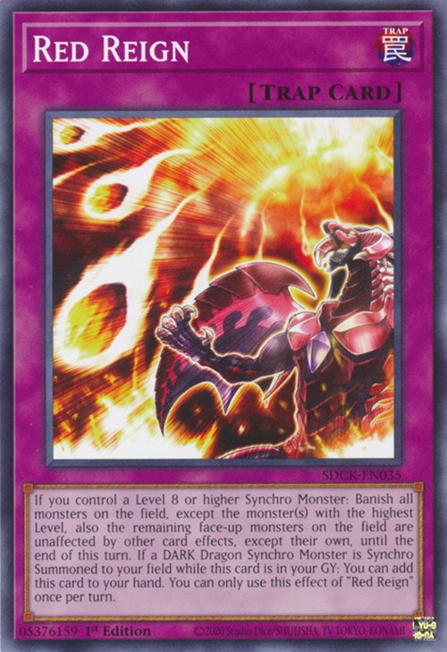 Red Reign [SDCK-EN035] Common | Amazing Games TCG