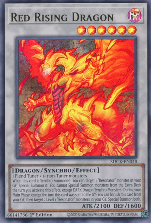 Red Rising Dragon [SDCK-EN048] Ultra Rare | Amazing Games TCG