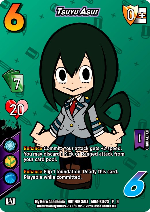 Tsuyu Asui (Regional License Exam 2023) [Regional License Exam] | Amazing Games TCG