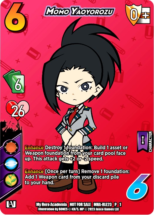 Momo Yaoyorozu (Regional License Exam 2023) [Regional License Exam] | Amazing Games TCG