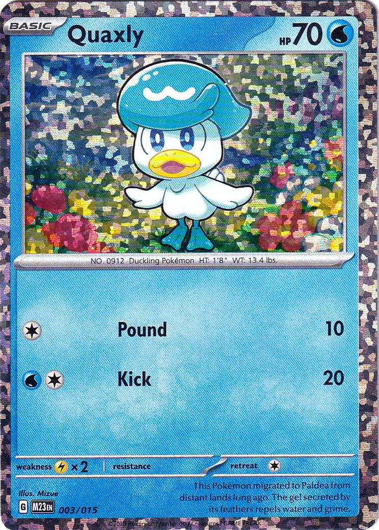 Quaxly (003/015) [McDonald's Promos: 2023 Collection] | Amazing Games TCG