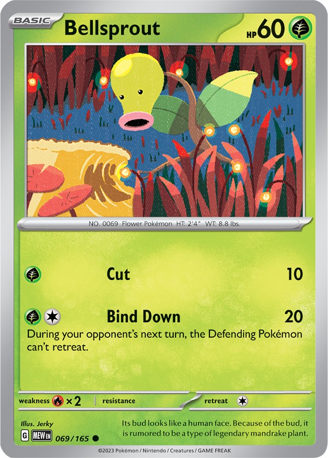 Bellsprout (069/165) [Scarlet & Violet: 151] | Amazing Games TCG