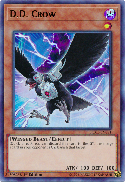 D.D. Crow [LCKC-EN081] Ultra Rare | Amazing Games TCG