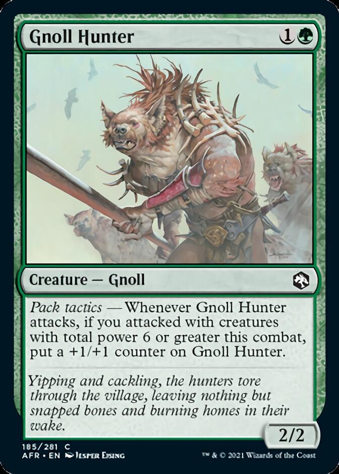 Gnoll Hunter [Dungeons & Dragons: Adventures in the Forgotten Realms] | Amazing Games TCG