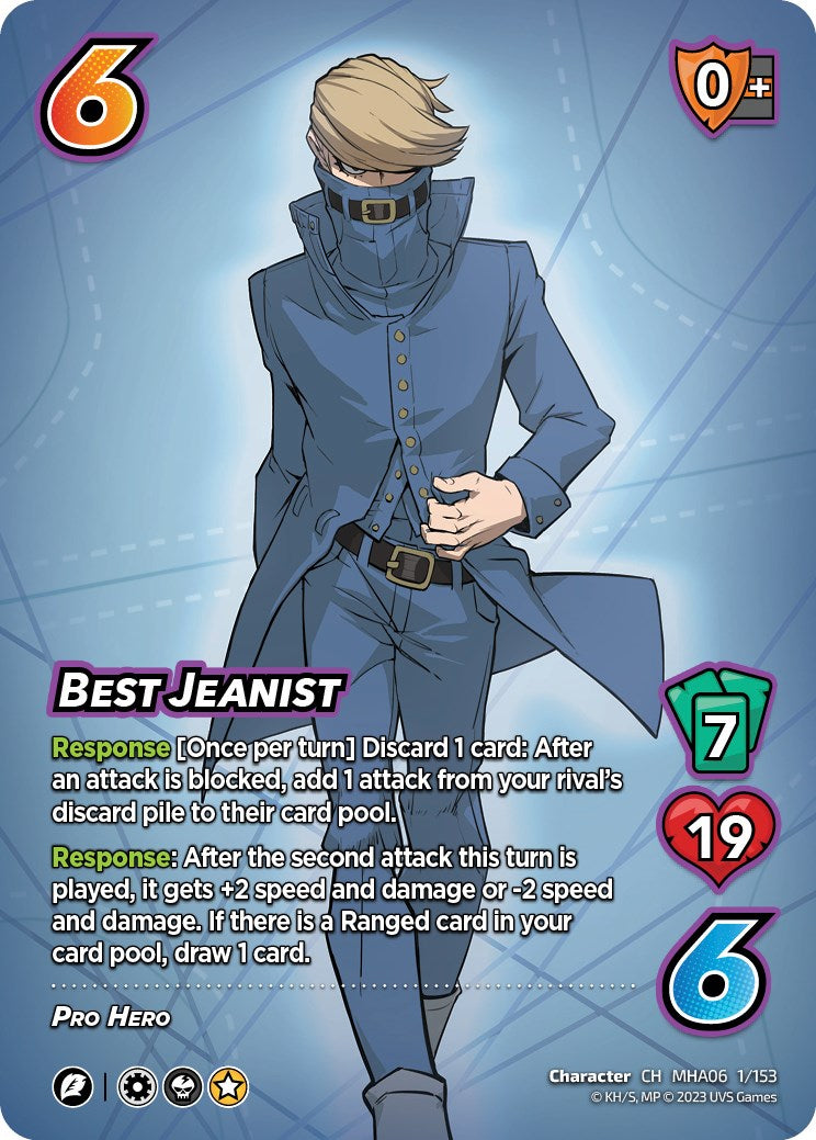 Best Jeanist [Jet Burn] | Amazing Games TCG