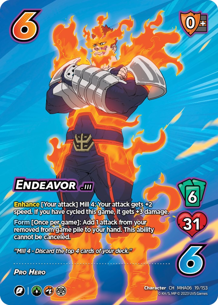 Endeavor [Jet Burn] | Amazing Games TCG