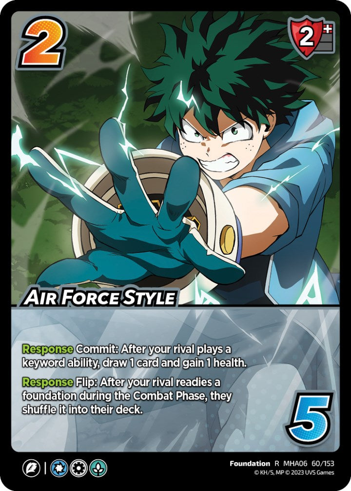 Air Force Style [Jet Burn] | Amazing Games TCG