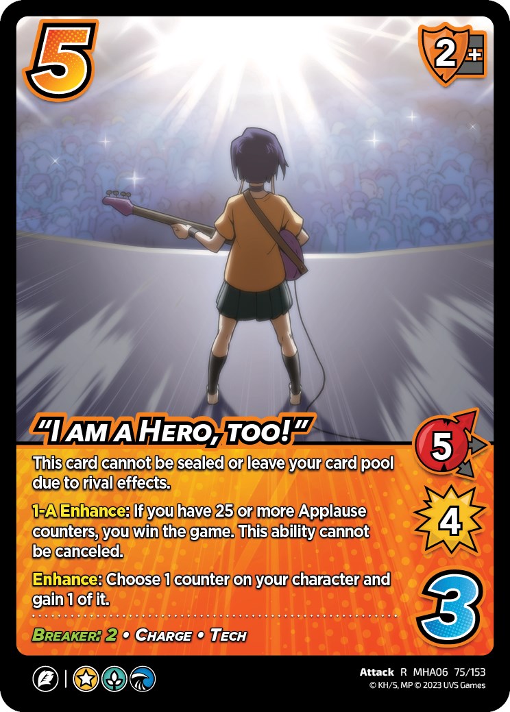 "I am a Hero, too!" [Jet Burn] | Amazing Games TCG