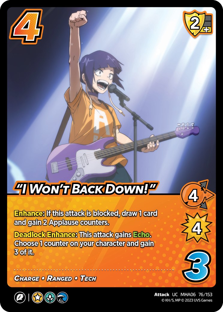 "I Won't Back Down!" [Jet Burn] | Amazing Games TCG