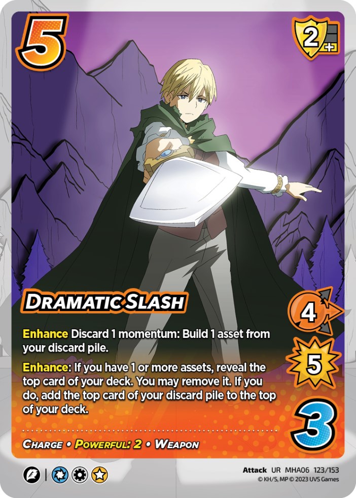 Dramatic Slash [Jet Burn] | Amazing Games TCG