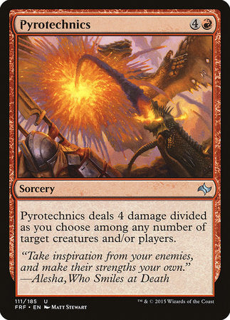 Pyrotechnics [Fate Reforged] | Amazing Games TCG