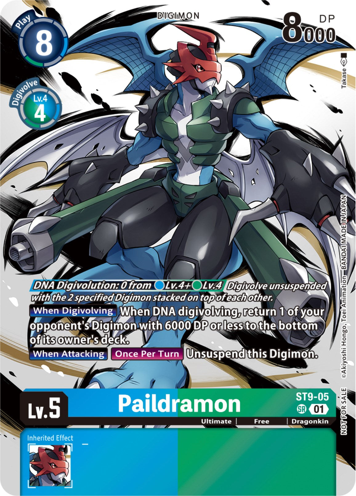 Paildramon [ST9-05] (Tamer Party Pack -The Beginning-) [Starter Deck: Ultimate Ancient Dragon] | Amazing Games TCG