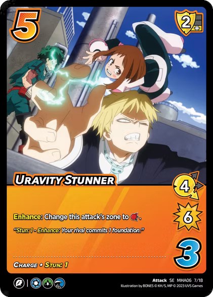 Uravity Stunner [Jet Burn] | Amazing Games TCG