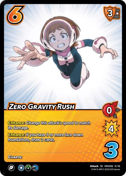 Zero Gravity Rush [Jet Burn] | Amazing Games TCG