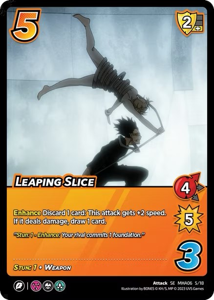 Leaping Slice [Jet Burn] | Amazing Games TCG