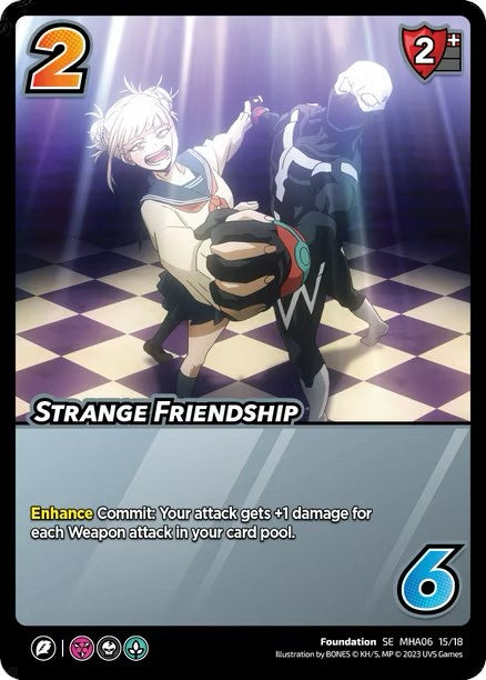 Strange Friendship [Jet Burn] | Amazing Games TCG