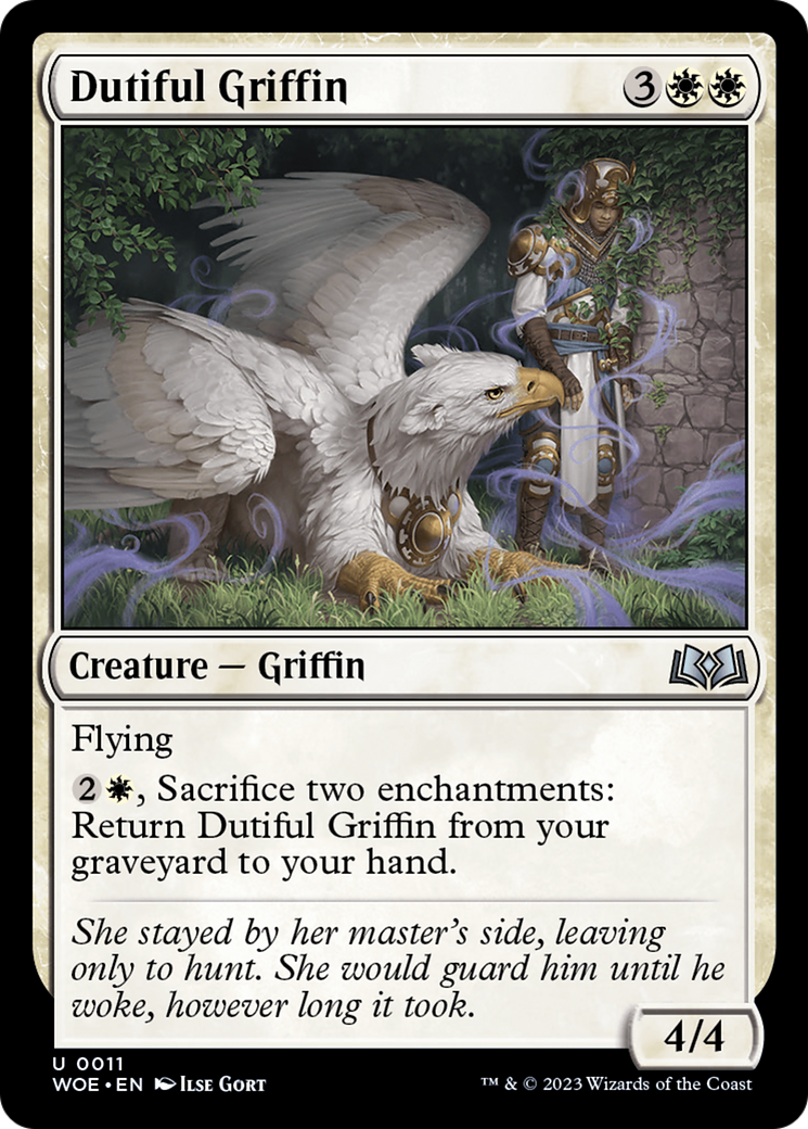 Dutiful Griffin [Wilds of Eldraine] | Amazing Games TCG