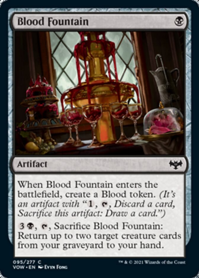 Blood Fountain [Innistrad: Crimson Vow] | Amazing Games TCG