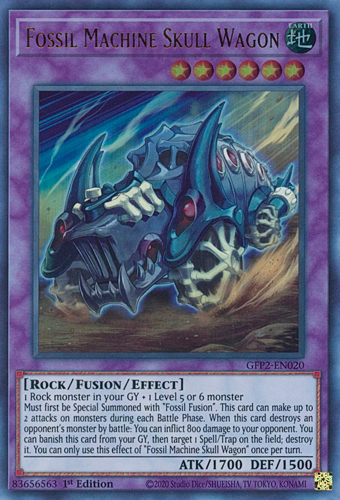 Fossil Machine Skull Wagon [GFP2-EN020] Ultra Rare | Amazing Games TCG