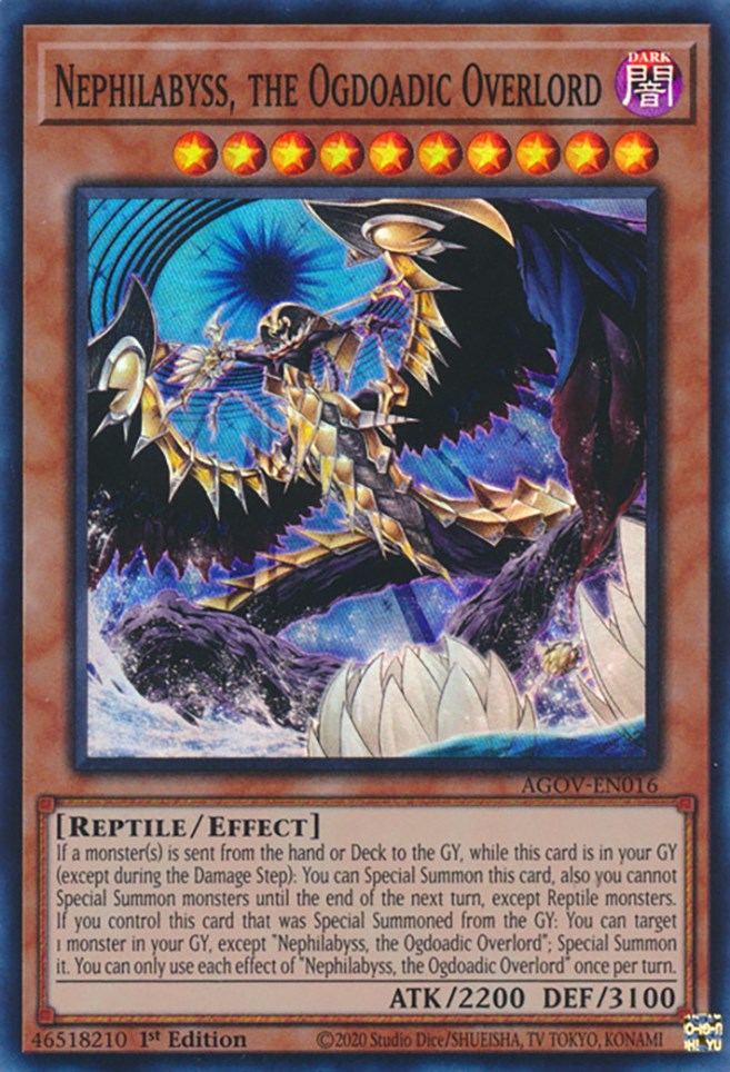 Nephilabyss, the Ogdoadic Overlord [AGOV-EN016] Super Rare | Amazing Games TCG