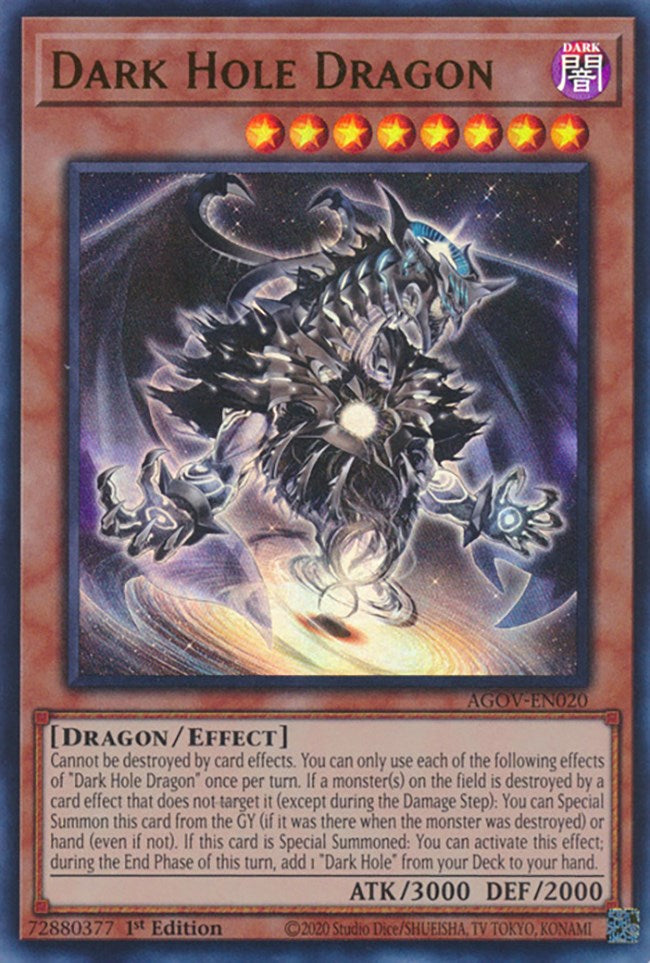 Dark Hole Dragon [AGOV-EN020] Ultra Rare | Amazing Games TCG