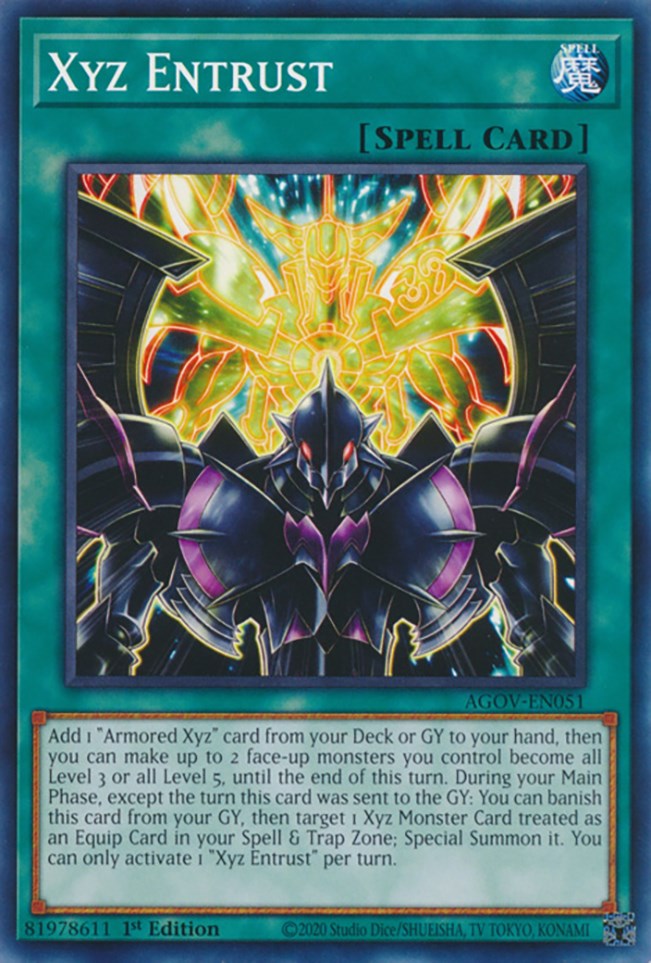 Xyz Entrust [AGOV-EN051] Common | Amazing Games TCG