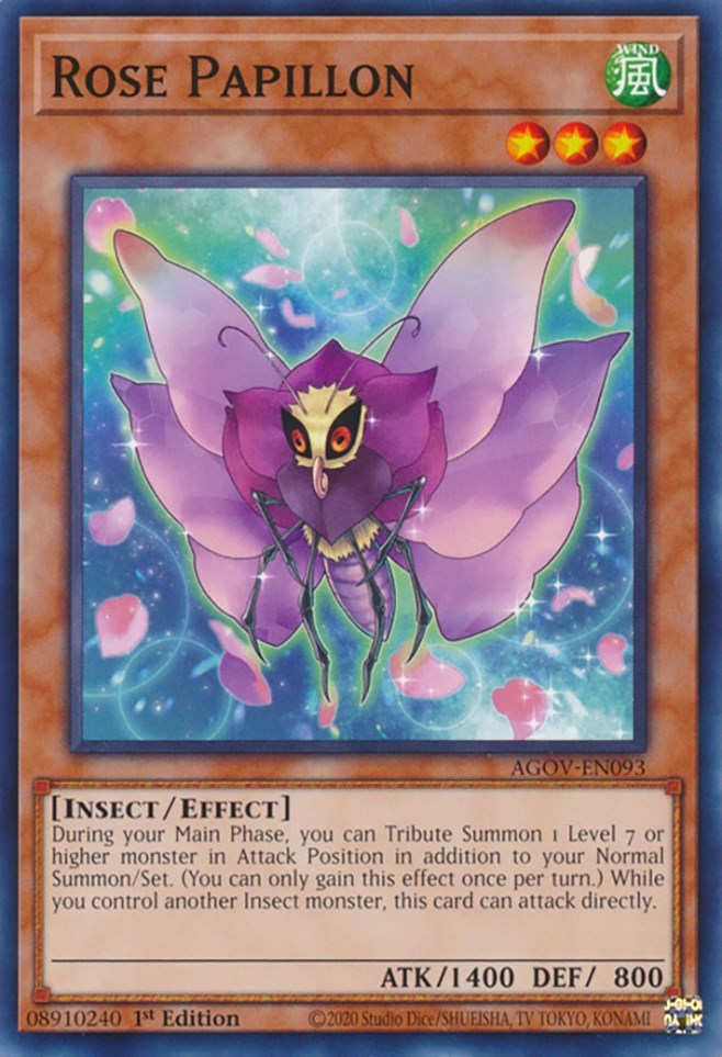 Rose Papillon [AGOV-EN093] Common | Amazing Games TCG