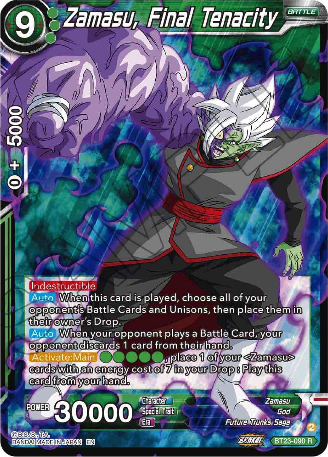 Zamasu, Final Tenacity (BT23-090) [Perfect Combination] | Amazing Games TCG