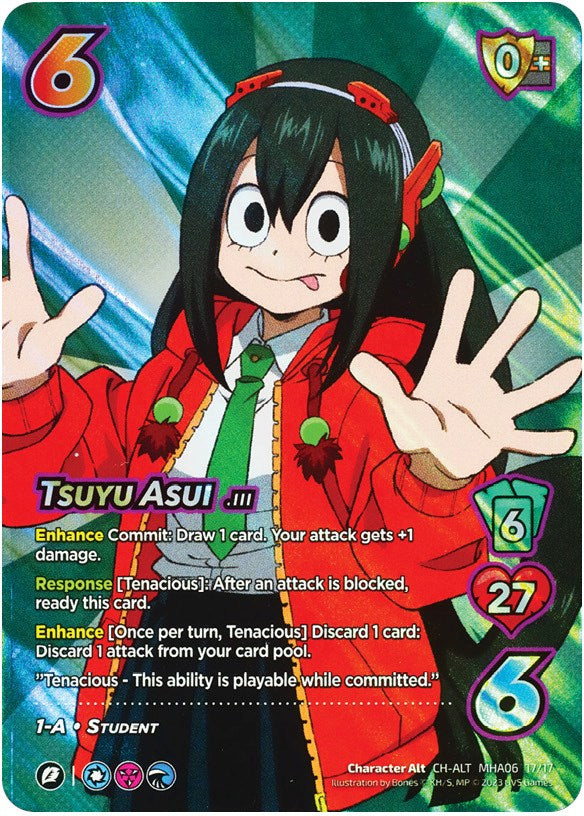 Tsuyu Asui (17/17) [Jet Burn] | Amazing Games TCG