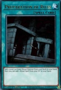 Preparation of Rites [MAGO-EN144] Rare | Amazing Games TCG