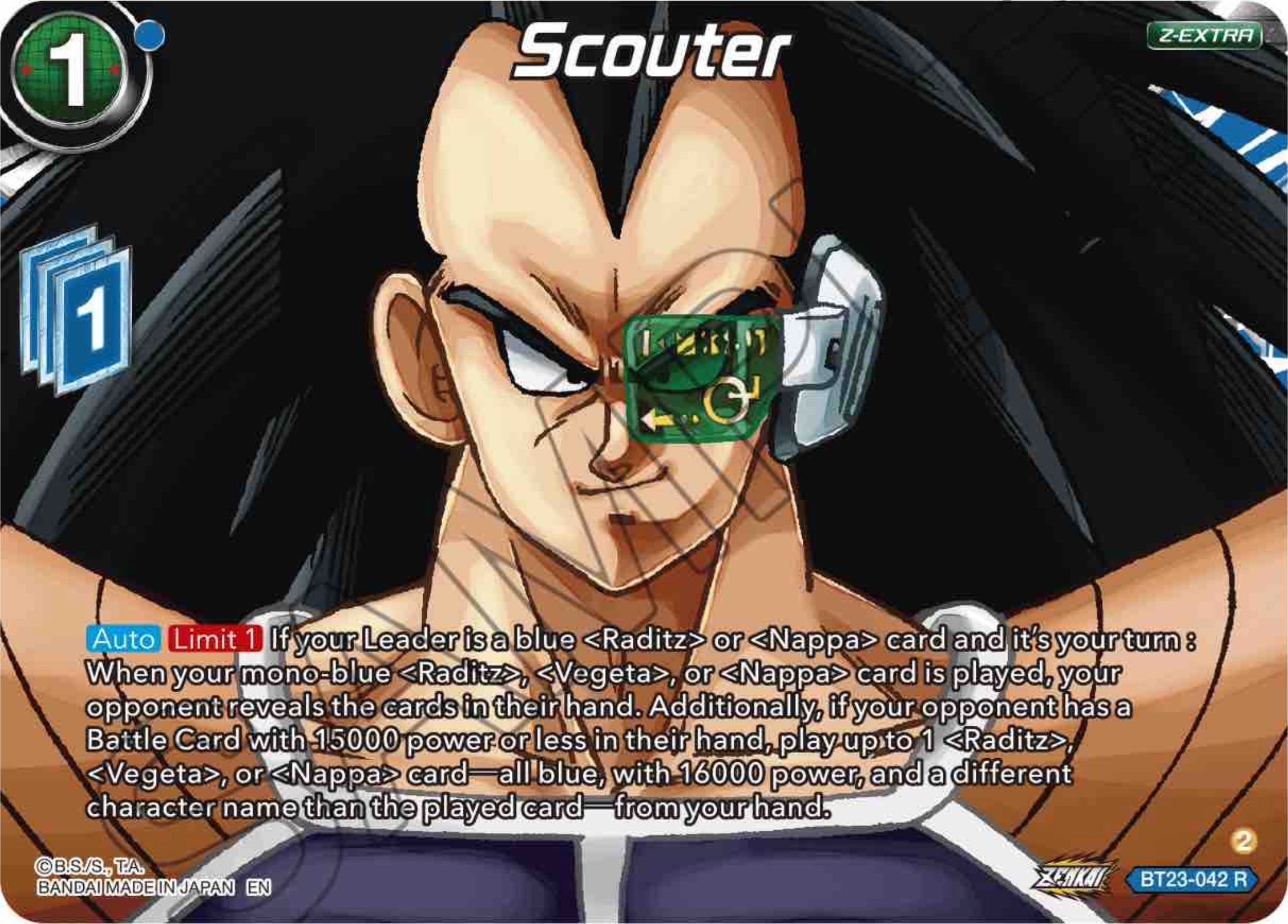 Scouter (BT23-042) [Perfect Combination] | Amazing Games TCG
