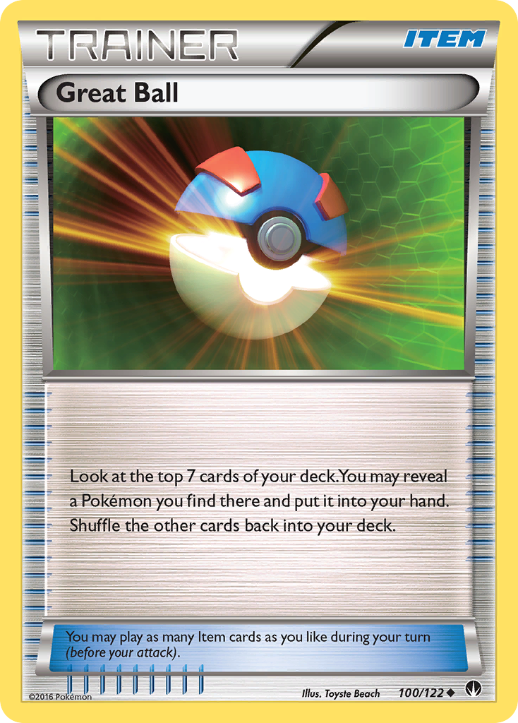 Great Ball (100/122) [XY: BREAKpoint] | Amazing Games TCG