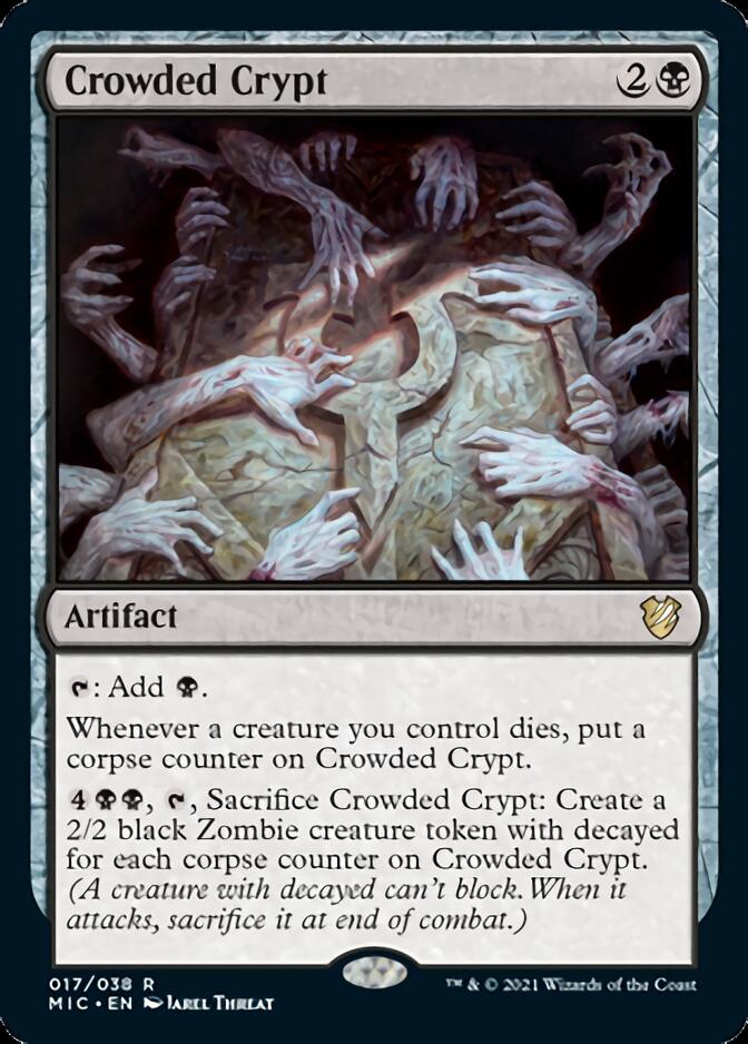 Crowded Crypt [Innistrad: Midnight Hunt Commander] | Amazing Games TCG