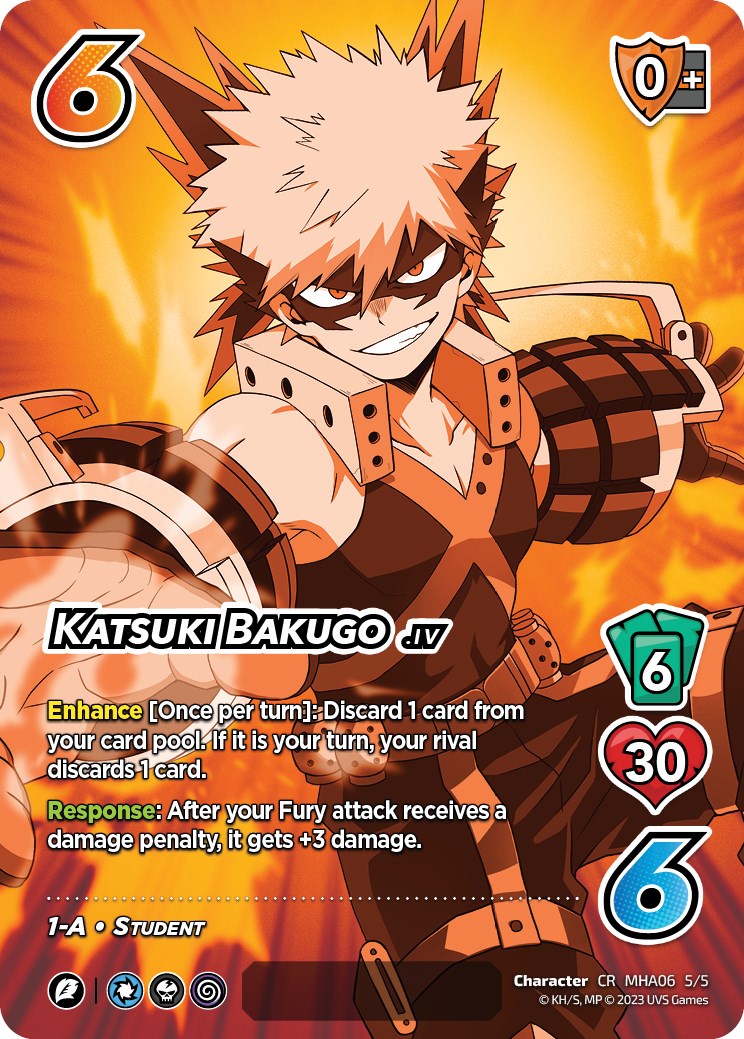 Katsuki Bakugo (Serialized) [Jet Burn] | Amazing Games TCG