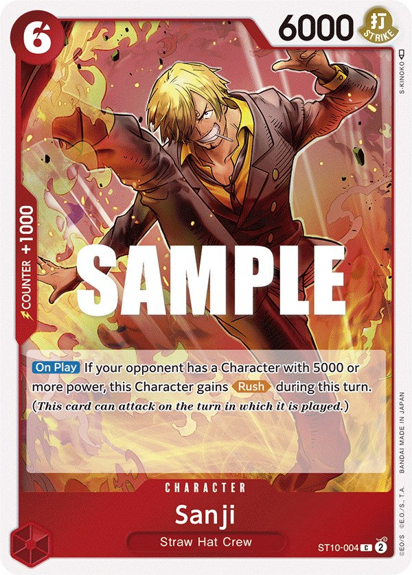 Sanji [Ultimate Deck - The Three Captains] | Amazing Games TCG