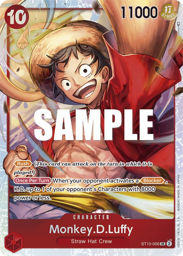 Monkey.D.Luffy [Ultimate Deck - The Three Captains] | Amazing Games TCG