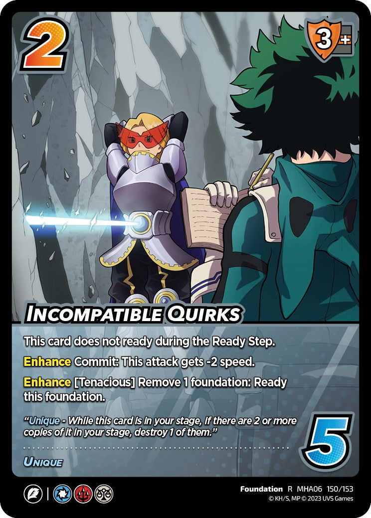 Incompatible Quirks [Jet Burn] | Amazing Games TCG