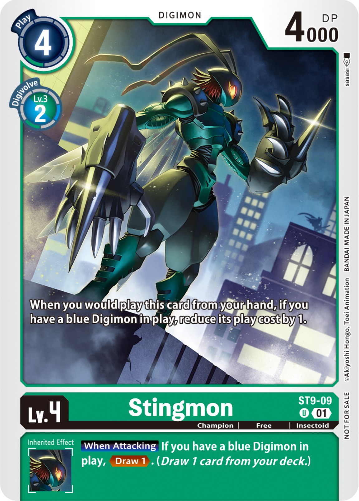 Stingmon [ST9-09] (NYCC 2023 Demo Deck) [Starter Deck: Ultimate Ancient Dragon] | Amazing Games TCG